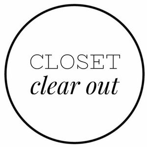 CLOSET CLEAR OUT !!! 🛍